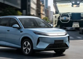 Изтече информация за интериора на новия BYD Atto 3, който ще използва унифицирания дизайн на серията Dynasty преди представянето му през май