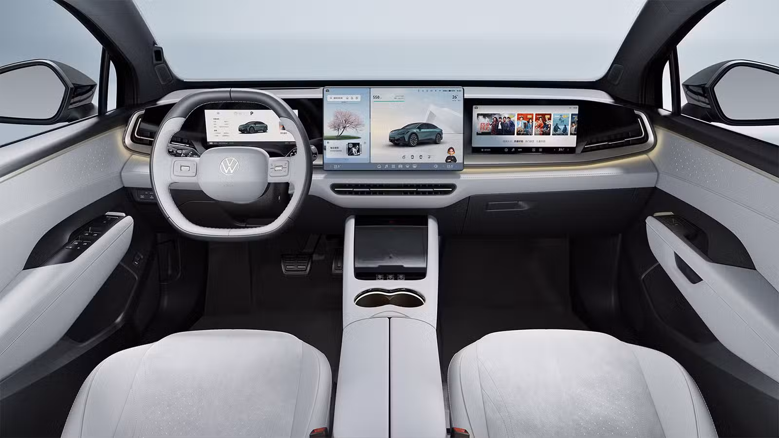 The interior of Volkswagen ID. UNYX 07