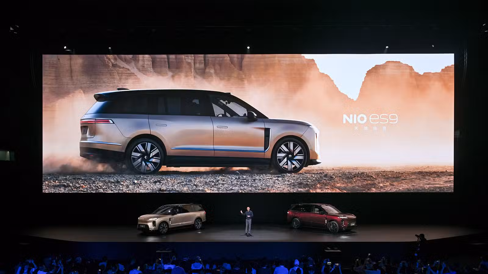 William Li, founder, chairman, and CEO of Nio, officially launched the ES9 at an event in Beijing on May 27, 2026.