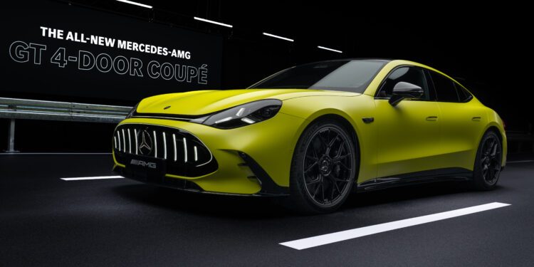 „Мерцедес“ представя AMG GT EV: 1153 к.с., ускорение от 0 до 60 за 2 секунди, зареждане за 11 минути, симулиран звук на V8 1 26C0129 003