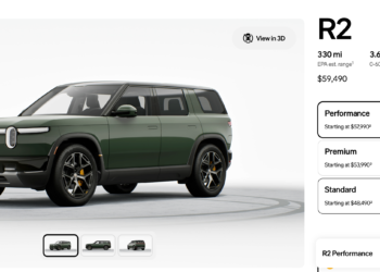Rivian пуска конфигуратора за R2: ето всички опции и цени