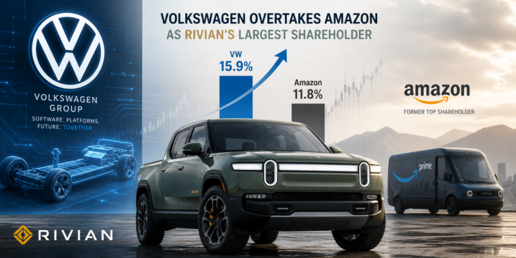 Rivian Volkswagen group ownership