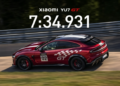 Xiaomi YU7 GT поставя рекорд за SUV на пистата Нюрбургринг с време 7:34.931, като изпреварва Audi RS Q8 по динамични показатели