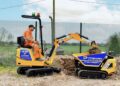 С 100 електромашини JCB на разположение този британски парк за наем улеснява преминаването към електромобили