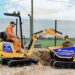 С 100 електромашини JCB на разположение този британски парк за наем улеснява преминаването към електромобили
