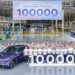 Производството на електромобили от серията N на Dongfeng Nissan достигна 100 000 бройки, докато марките на съвместните предприятия се борят за възстановяване в Китай