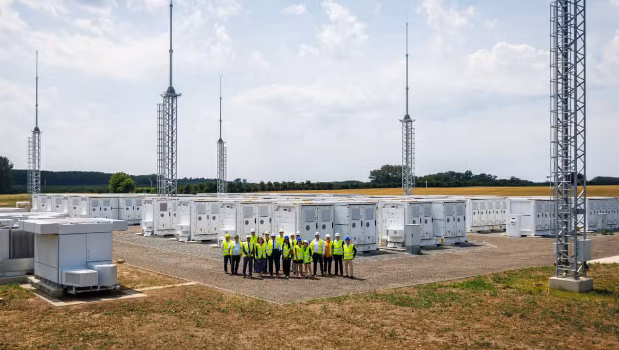Hungary's largest battery energy storage project, powered by a BYD energy storage system, has gone into operation.