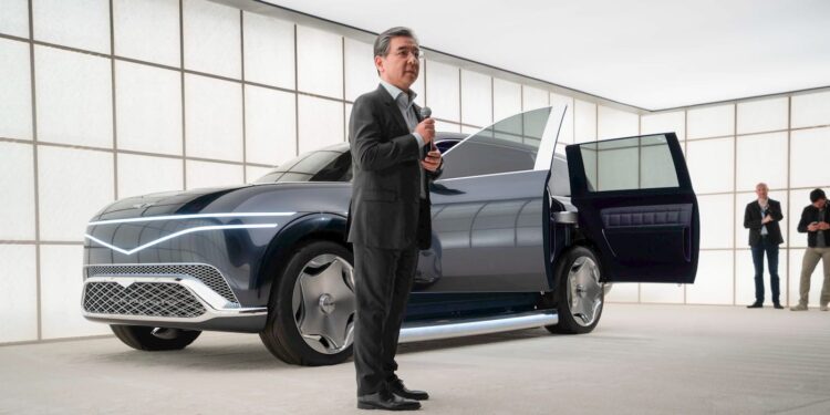 Genesis GV90 ultra luxury SUV