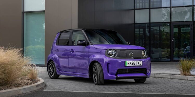 Honda Super N electric hot hatch front