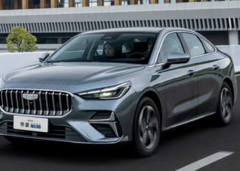 Geely Emgrand i-HEV ще бъде пуснат на пазара на 16 юни с най-високата в света термична ефективност на двигателя от 48,41%
