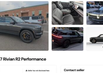 Някой се опитва да продаде нов Rivian R2 за 80 000 долара — с 20 000 долара над препоръчителната цена на производителя