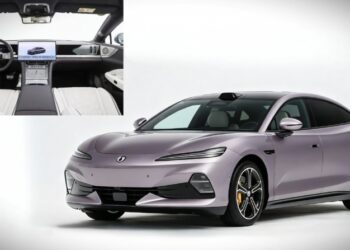 Разкрит е интериорът на BYD Denza Z9S – седанът с мощност 1 194 HP запазва физическите бутони и разполага с функция за бързо зареждане