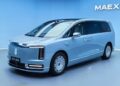 Maextro на Huawei се състезава с Toyota Alphard с модела V800 MPV на цена от 1 милион юана