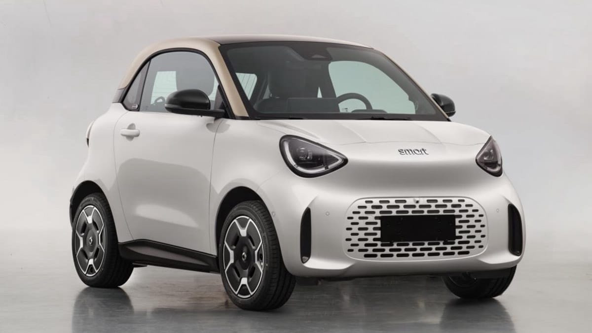 The front end of the Smart #2 as shown in an MIIT regulatory catalog.