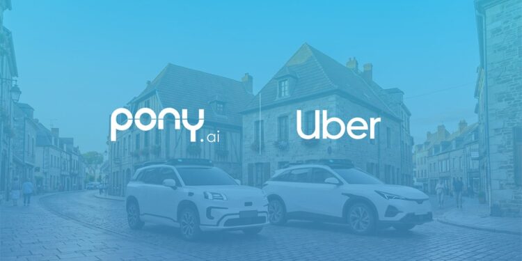 Pony AI и Uber разширяват сътрудничеството си, за да пуснат в експлоатация над 2 000 роботизирани таксита в 5 европейски града 1 2026081402434035