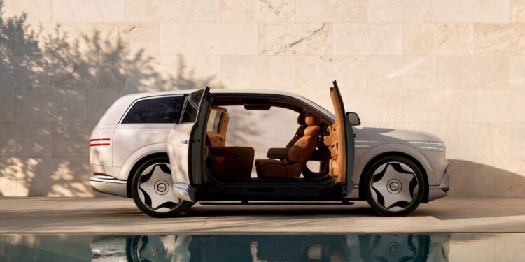 Genesis GV90 Coach Doors debut