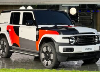 Моделът iCaur V25 на Chery бе представен в Китай преди глобалното му пускане на пазара