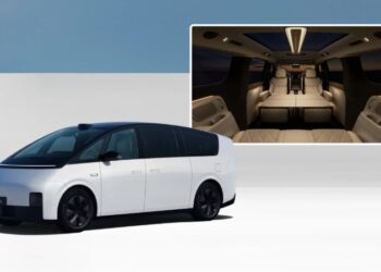 Li Auto ще представи обновения си Mega MPV на 2 септември с въртящи се седалки, масички и голям таванен прожектор