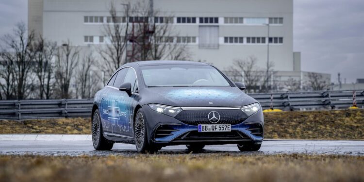 Mercedes solid state ev battery