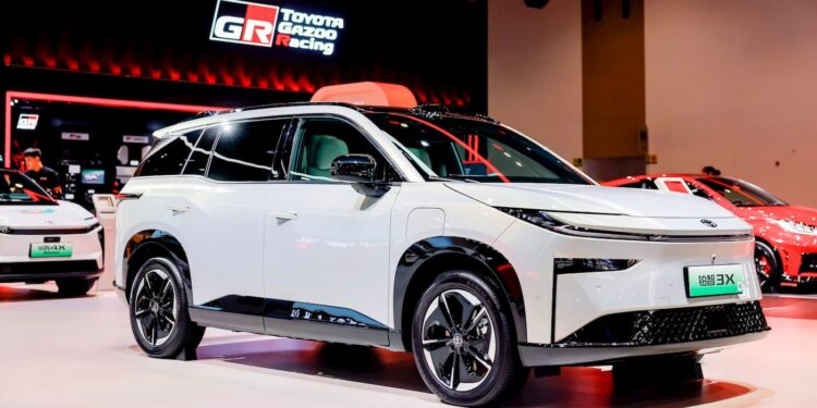 Toyota extended range ev