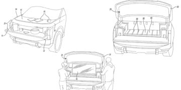 Ford fathom front tailgate television