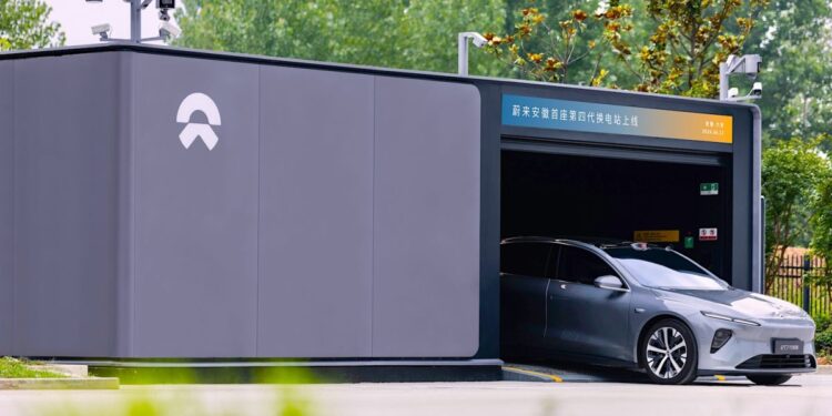 NIO продава 30 % от подразделението си за подмяна на батерии на Geely за над 2 милиарда долара 1 Nio swap