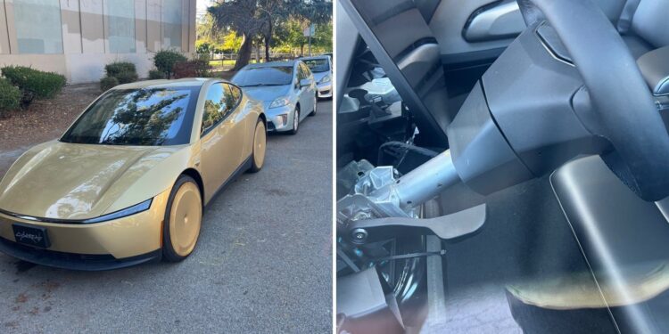 tesla cybercab steering featured