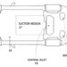 Tesla Electric Fan Car patent FIG. 3B underbody view showing suction region, central inlet, side inlets and rear fan outlet