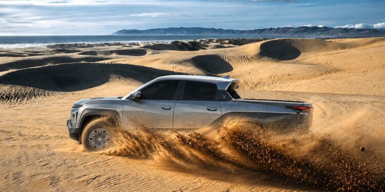 Камионите се разбунтуваха! VinFast представя пикапа VF Wild EREV 1 Vh desert car copy